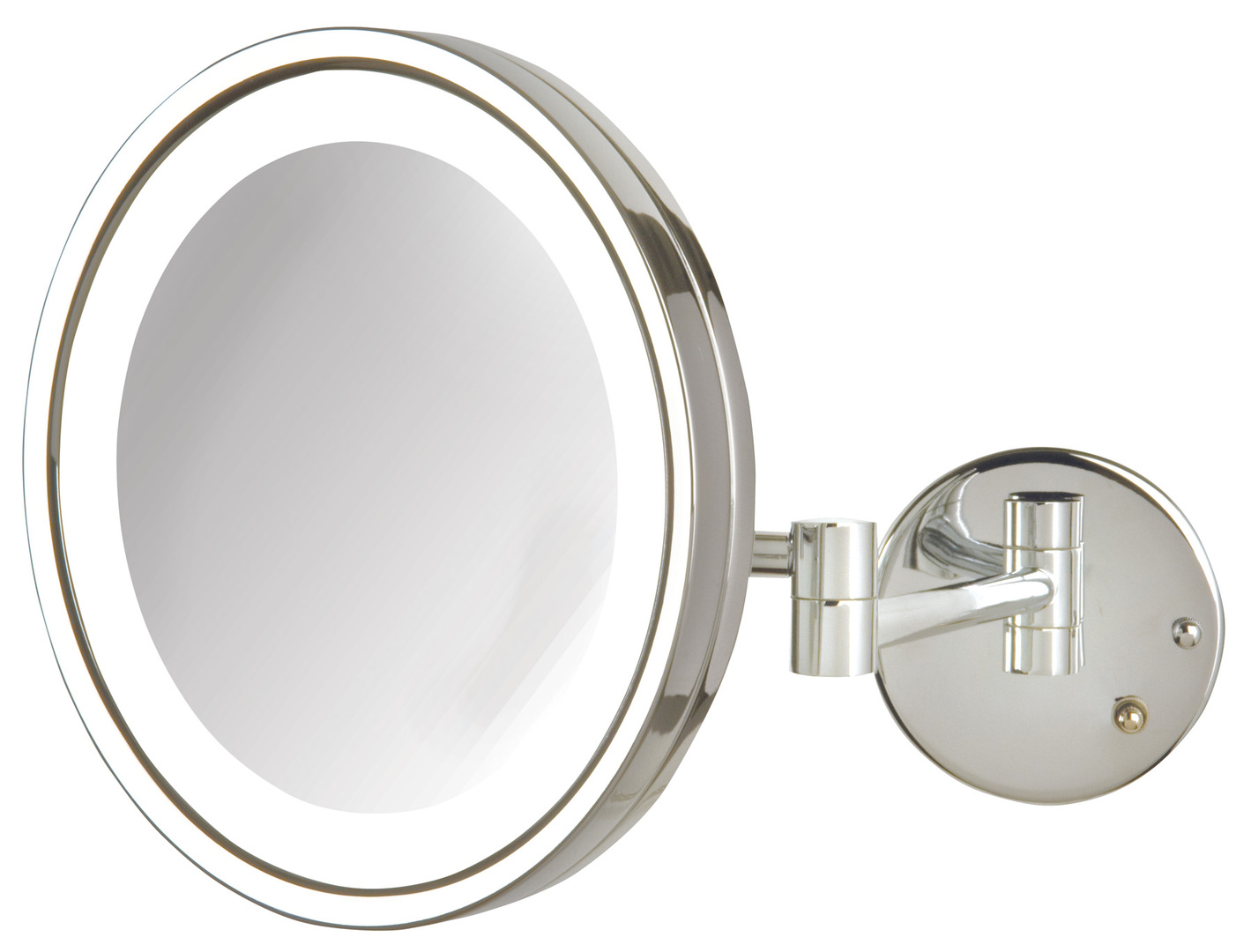 5X LED Halo Light Wall Mounted Mirror